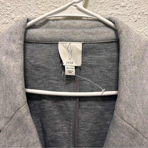 Joie Gray Sleeveless Pea Coat - Picture 4 of 8